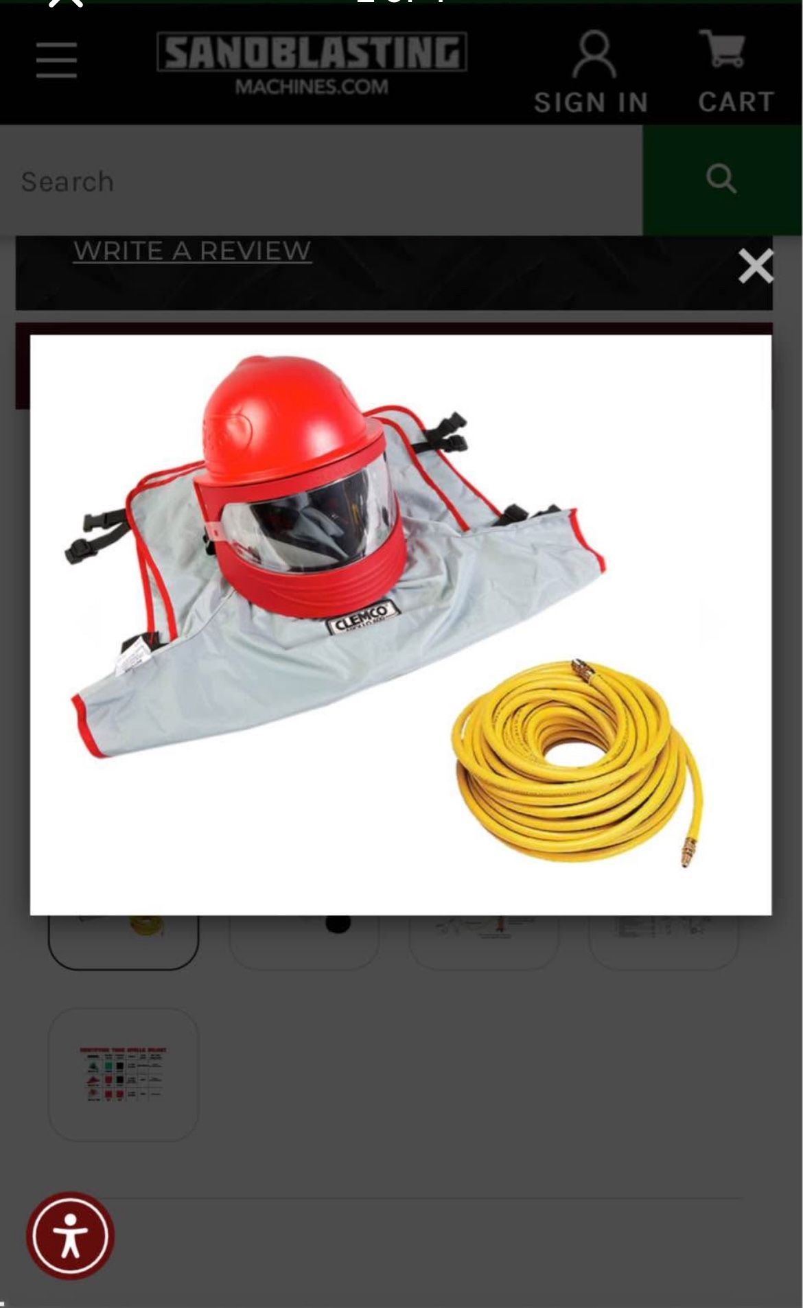 Sandblasting Equipment