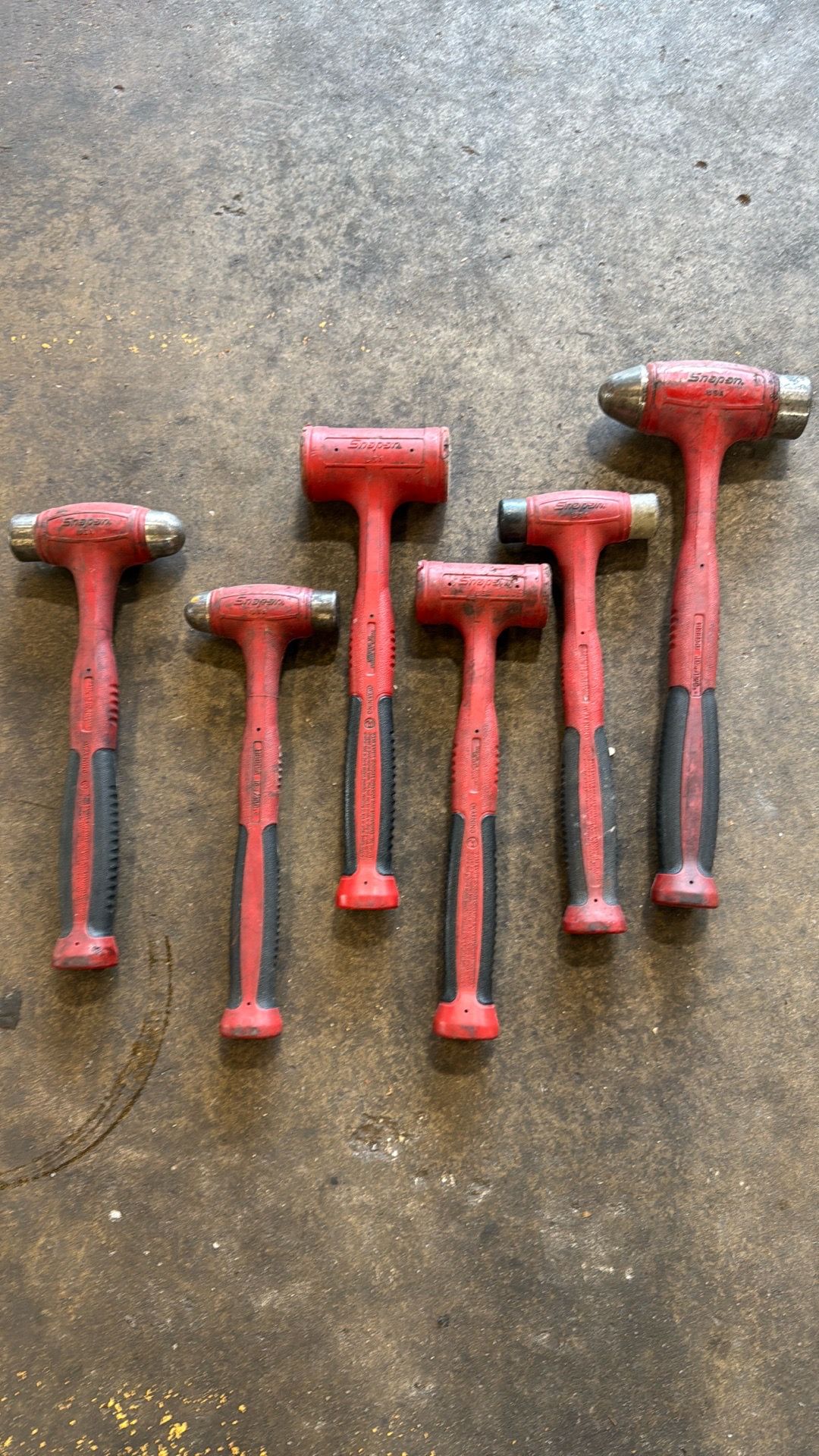 Snap on hammers and mallets
