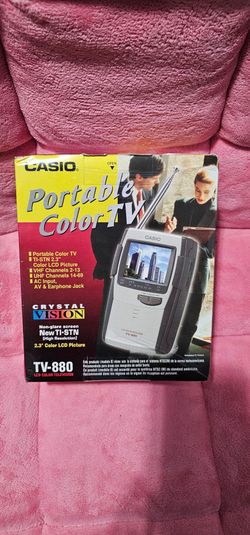 Casio Portable TV