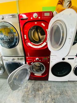 Lavadora y secadora a pagos