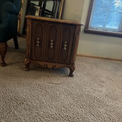 Walnut End Table