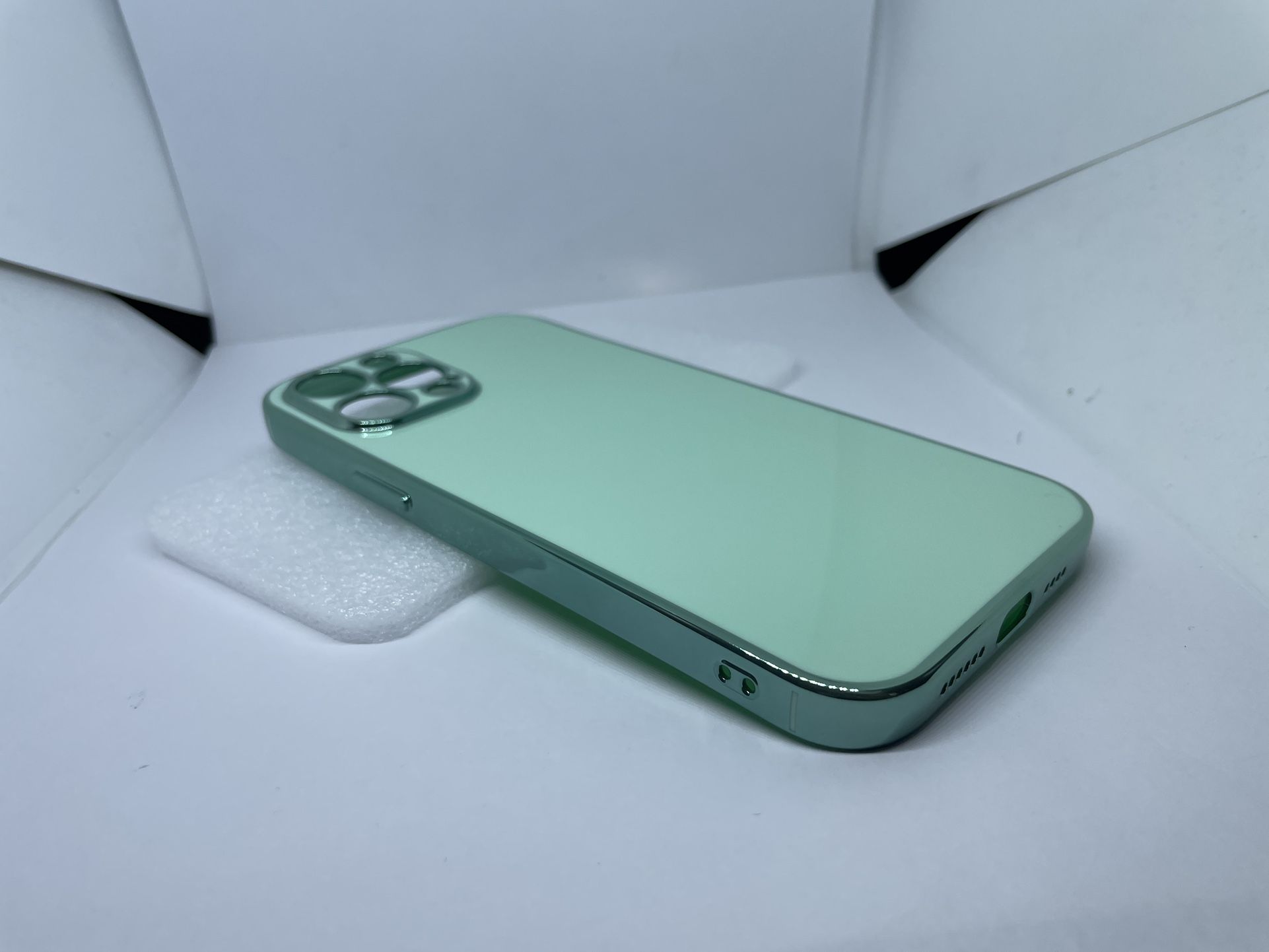 For IPhone 12 Pro Max Green Case Cover
