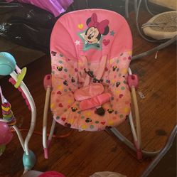 Minnie Mouse Baby Swing 