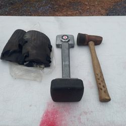 Knee Kicker With Hammer/ Knee Pad Everything $15