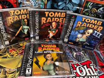 Tomb Raider Video Games for PlayStation 1