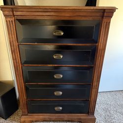 VINTAGE WOOD DRESSER 