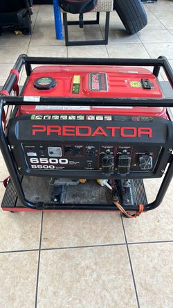 PREDATOR 6500/5500 generator used