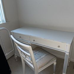 Small White Desk