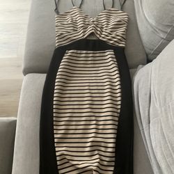 Medium Beige Stretchy Dress 