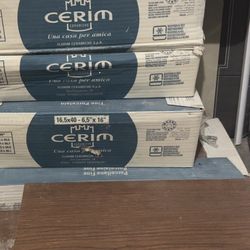 5 Boxes Of Porcelain Tiles $50 