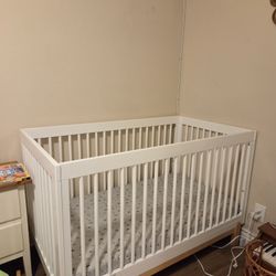 Baby Crib And Mattress