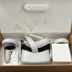 $160$ VR META QUEST 2 W/ BOTH CONTROLLERS 
