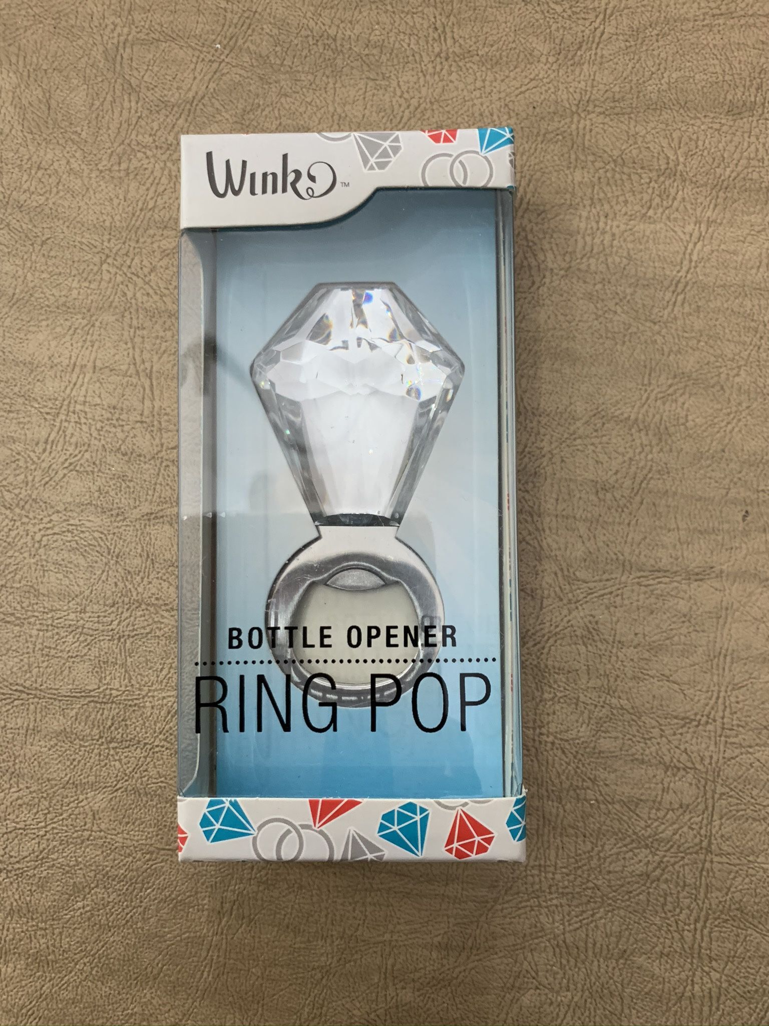 Bottle Opener “Ring Pop” Brand New In Box Bridal