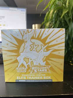 Pokemon Brilliant Stars Center Elite Trainer Box