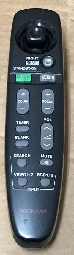 PROXIMA Projector Remote Control
