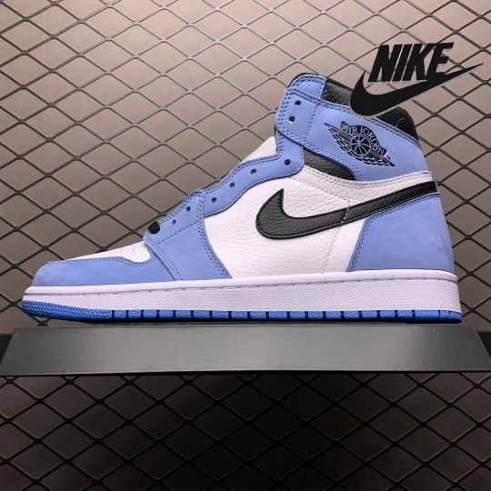 jordan 1 retro white university blue black