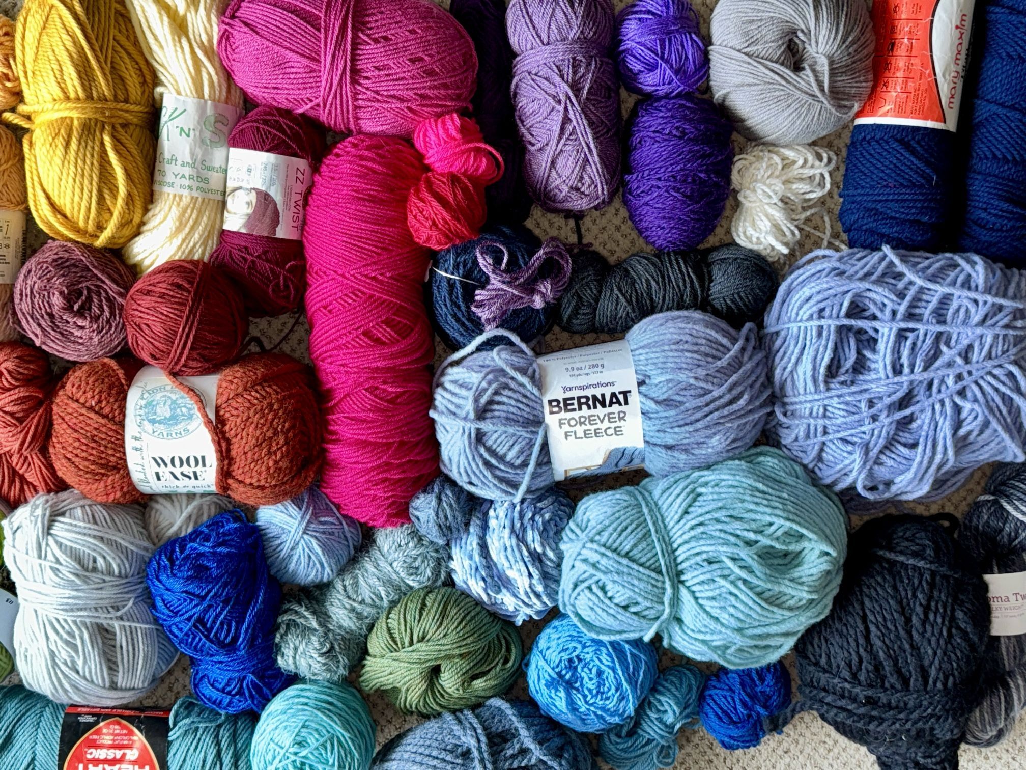 Yarn And Punch Needle For Sale. Swipe For Detailed Photos
