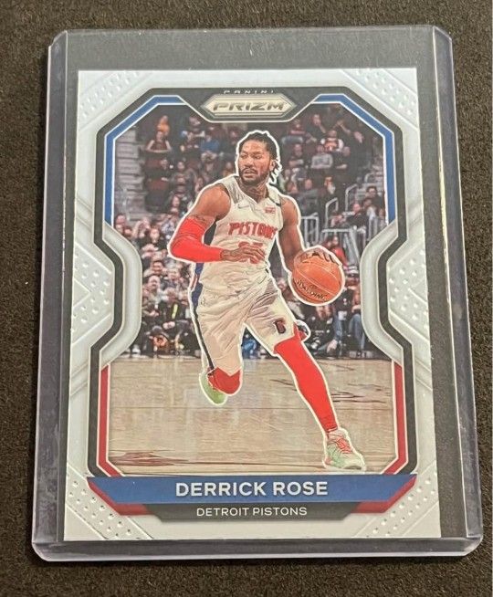 2020 Panini Prizm #231 Derrick Rose Detroit Pistons