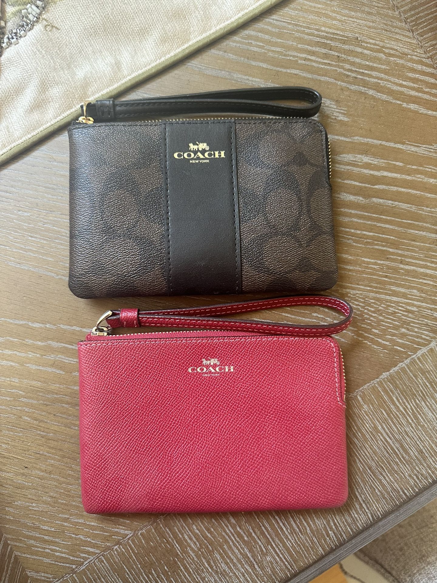 Coach Wristlets