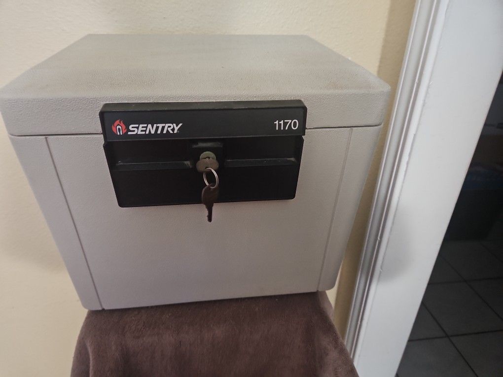 Large Safe With Keys