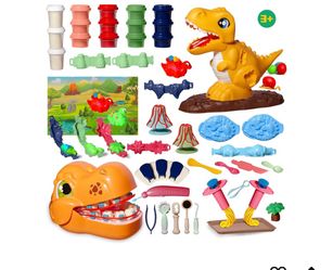Dinosaur Color Dough Sets,