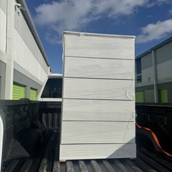 Beautiful New White Chest 5-Drawer Dressers ✨