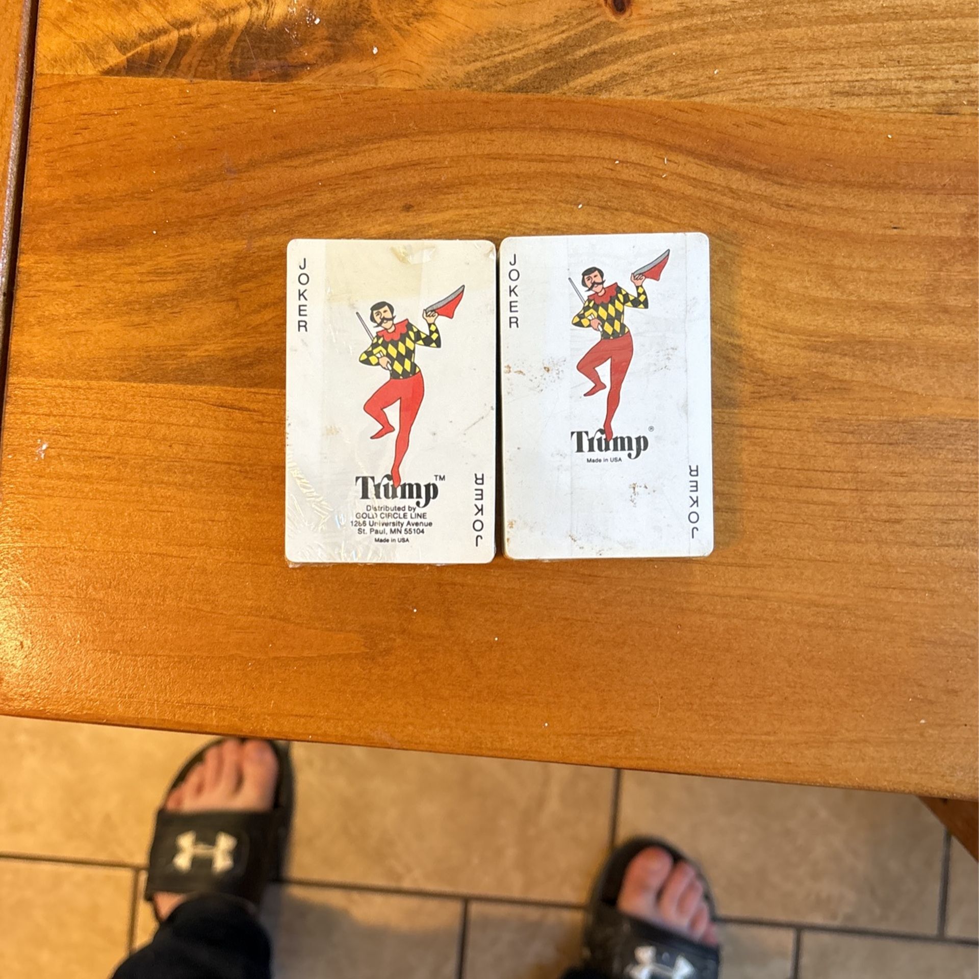 Vintage Trump / Norman Rockwell Playing Cards