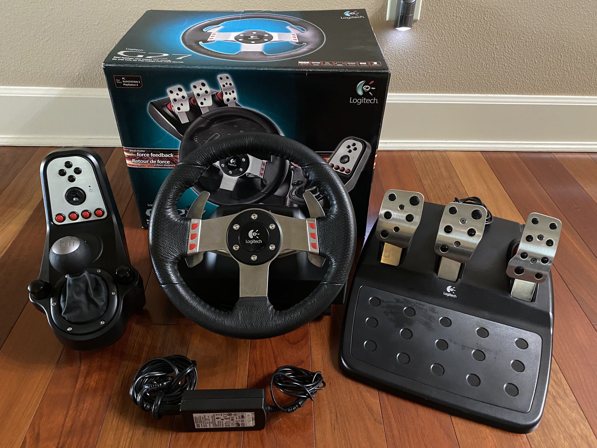 Logitech G27 Steering Wheel And Shifter And Pedal for Sale in Portland, OR -