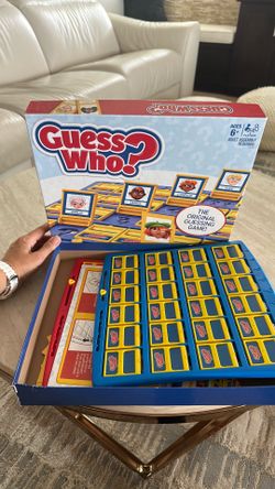 Guess who board game