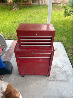Toolbox tool box tool chest upper and lower