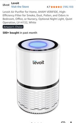 Levoit HEPA Air Purifier Core 300 & 4 replacement filters