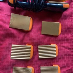 All In One Hair Flat Iron & Crimping Switchable Plates
