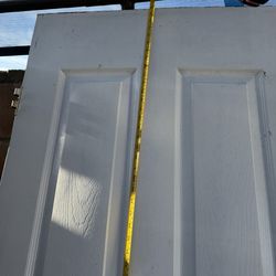 Wood  door heavy 150 for both