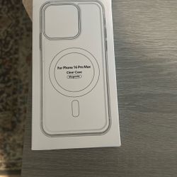 iPhone 16 Pro Max Clear case Magsafe