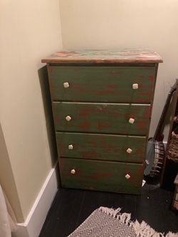 Green Dresser