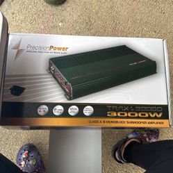 Brand New 3000 Watt Amplifier Precision Power 