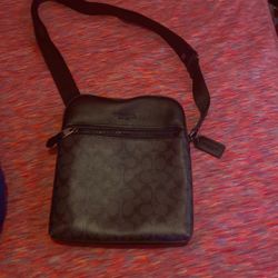 Coach Houston Flight Bag(black)