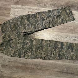 Military Camo Cargo Pants
