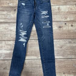 American Eagle High Rise Jeggings Sz 6