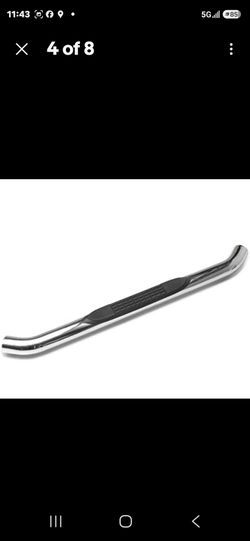 REDROCK 4x4 3-inchRound Curved Side Step Bars 18-22 Jeep Wrangler #N2097
