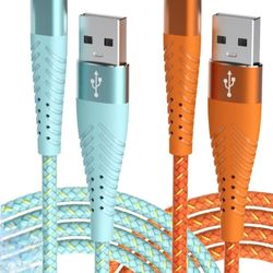iPhone Charger Fast Charging Lightning Cable 6FT 2Pack[Apple MFi Certified] Long iPhone Charger Cord