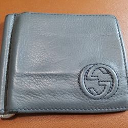GUCCI Bifold Wallet w/ Money Clip