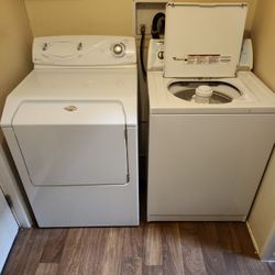 Washer and Dryer