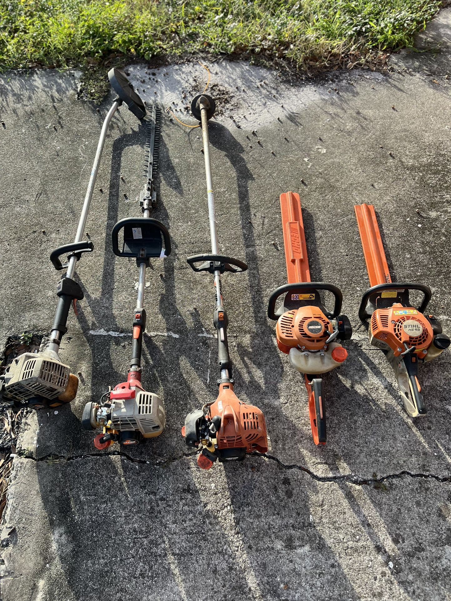 Echo And Stihl Equipment