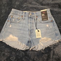 Levi's Premium 501 Shorts Size 25