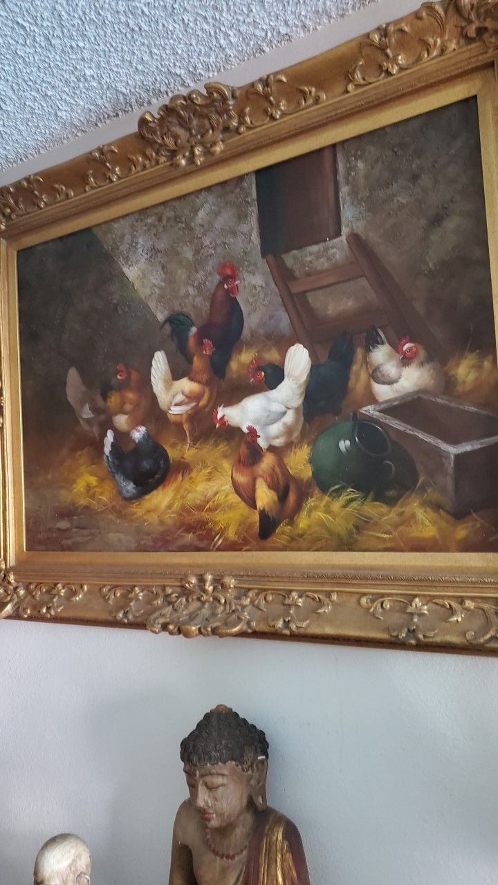 Large Oil Painting