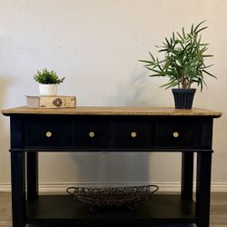 Solid Wood Console Table