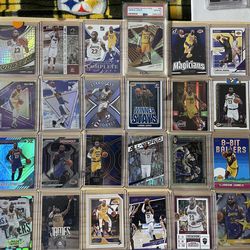 LeBron James Basketball Card Lot (x24)—PSA 10, Inserts, Parallels