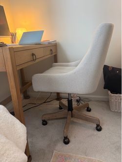Fabric desk chair