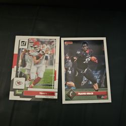 2 Cards Travis Kelce